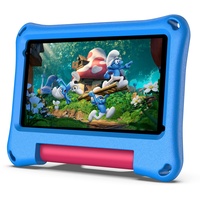VASOUN 7-Zoll-Kinder-Tablet 32GB Android 11, Vorinstallierte Kinder-App, Kinderschulungs-Schritt-Tablet, mit Schutzhülle, GMS-Zertifiziert, Google Tableta, Blau