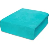 Best For You Spannbettlaken Frottee 80 x 180 cm Blau