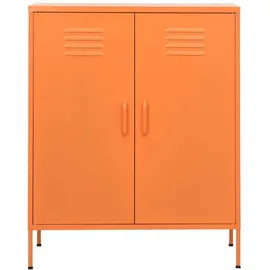 deluke Büroschrank 80 x 35 x 101,5 cm Orange
