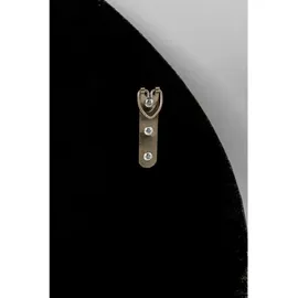 Kare Wandspiegel Gold Ø100cm", (goldfarben), B:100cm H:100cm T:2,5cm, Glas, Holzwerkstoff, rund, 100x100x2.5 cm, Spiegel, Wandspiegel Pieces gold