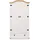 Idimex Kleiderschrank Campo 100 x 190 x 51 cm Weiß/Natur