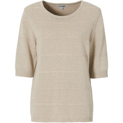 Leinenmix-Pullover, Melange natur, 36/38