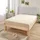 BettwarenShop Spannbettlaken Jersey-Elasthan 120 x 200 - 130 x 220 cm beige