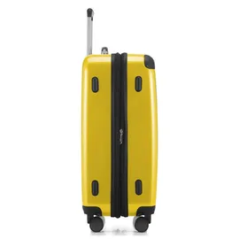 HAUPTSTADTKOFFER Alex 4-Rollen 65 cm / 63-74 l gelb