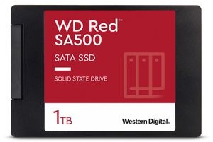 WesternDigital Festplatte WD Red SA500 WDS100T1R0A, 2,5 Zoll, intern, S-ATA III, 1TB SSD