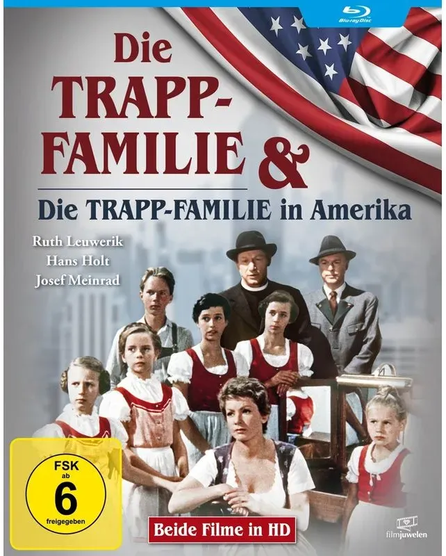 Die Trapp-Familie & Die Trapp Familie In Amerika (Blu-ray)