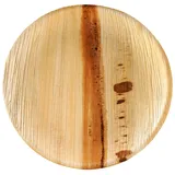 Wisefood Einwegteller rund Ø 20 cm beige 25er Set