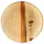 Wisefood Einwegteller rund Ø 20 cm beige 25er Set