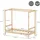ML-Design Kinderbett Fußballtor 70 x 140 cm Kiefer naturbelassen beige