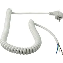 as - Schwabe as Schwabe 70423 Strom Anschlusskabel Weiß 1 m