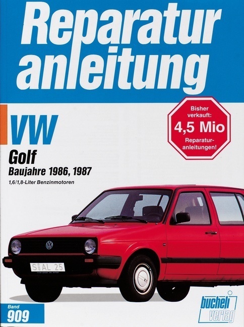 Vw Golf C / Cl / Gl / Gti / Gti 16V   1986-1987  Gebunden