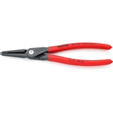 Knipex Präzisions-Sicherungsringzange für Innenringe in Bohrungen mit rutschhemmendem Kunststoff überzogen grau atramentiert 225 mm 48 11 J3 SB