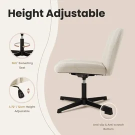 IntimaTe WM Heart Bürostuhl Stoff Beige