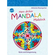 Arena Mein dicker Mandala-Malblock. Ruhe und Entspannung