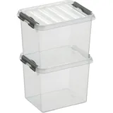 SUNWARE Aufbewahrungsbox Q-line 3L transparent