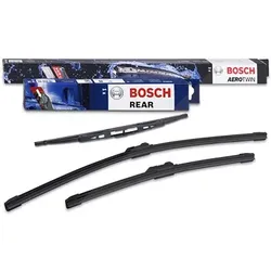 Bosch Scheibenwischer A295S vorne + H772 hinten für Seat