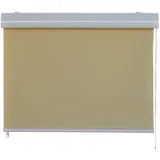 Jet-Line Sichtschutzrollo Beige 1,2 x 2,3 m mit Kassette