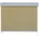 Sichtschutzrollo Beige x 3 m mit Kassette