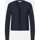 STREET ONE Langarm Jacke in offener Passform Blau 34