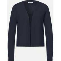 STREET ONE Langarm Jacke in offener Passform Blau 34