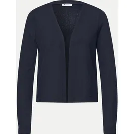STREET ONE Langarm Jacke in offener Passform Blau 34