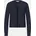 Langarm Jacke in offener Passform Blau 34