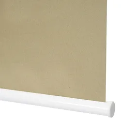 Mendler Rollo HWC-D52, Fensterrollo Seitenzugrollo Jalousie, 90x230cm Sonnenschutz Verdunkelung blickdicht ~ beige