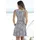 beachtime by lascana Strandkleid Blau/Weiß 34