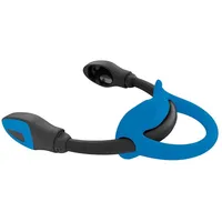 Mares Paar Bungee-flossenriemen - Blue - XL