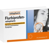 Ratiopharm Flurbiprofen-ratiopharm m.Honig-u Zitroneng8.75mg