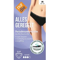 NUR DIE Damen Periodenunterwäsche Alles Geregelt Slip normal 1er-Pack