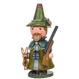 Hubrig Volkskunst GmbH Räuchermännchen Wichtel Jäger,
