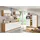 kochstation Regal 30 x 60 x 165 cm Braun