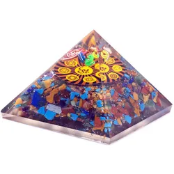 Orgonit Pyramide Om Chakra (1 Stk.)