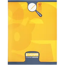 Calligraphe Clairefontaine 109702C - Packung mit 20 Heften Calligraphe 16 Blatt, 17x22cm, 90g, französische Lineatur 2,5mm, 1 Pack, Gelb