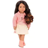 Our Generation Maricela mit rosa Strickjacke 46cm BD31233C1Z Bunt