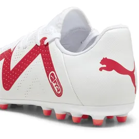 Puma Future Play MG Herren Puma White-Fire Orchid 45