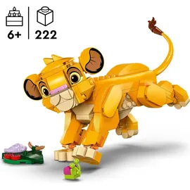 LEGO Disney Classic 43243 Simba, das Löwenjunge des Königs