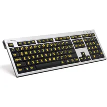 LogicKeyboard LKB-LPRNTYB-AJPU USB, Französisch Schwarz - Schwarz
