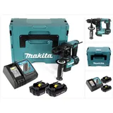 Makita DHR 171 RYJ 18V 2-stufig Brushless Akku Bohrhammer SDS Plus + 2x Akku 1,5 Ah + Ladegerät