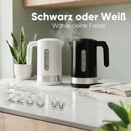 Clatronic WK 3840 1,8 l Schwarz