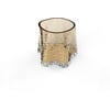 Gry Tealight Cognac,Teelicht aus Glas, Cognac-Farbe