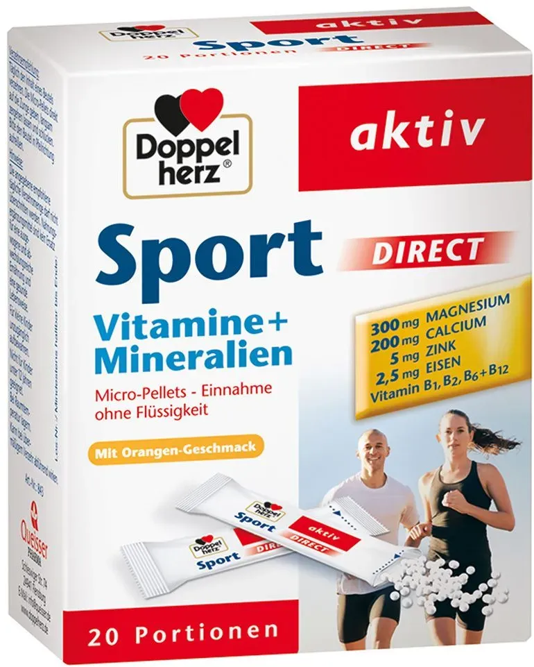 Doppelherz® Sport Direct Vitamine + Mineralien