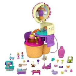 MATTEL HFP98 HFR00 Polly Pocket Spin & Reveal Ice Cream Cone