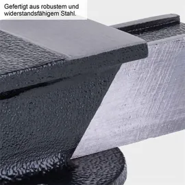 SCHEPPACH Schraubstock Stahl 0-80 mm schwarz