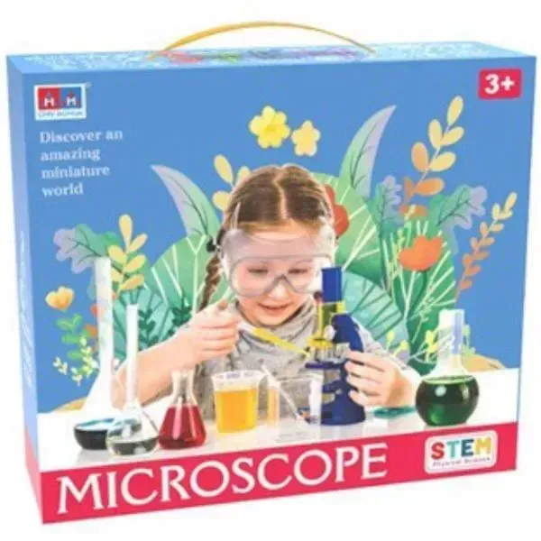 Mikroskop-Set, 300-fache Vergrößerung