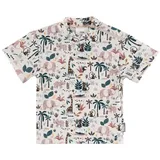 Sterntaler Kurzarm-Schwimmshirt Safari ecru, 62/68
