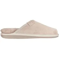 Vanuba - Damen Hausschuhe Moderne Pantoffeln Echtleder Lammfell Natur Wolle D016 Beige, Größe 39 EU - Beige - 39