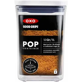 Oxo Frischhaltedose quadratisch transparent 1 l