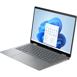 HP Envy x360 2-in-1 14-fa0152ng, Meteor Silver, Ryzen 5 8640HS, 16GB RAM, 512GB SSD, DE (A28R2EA#ABD)